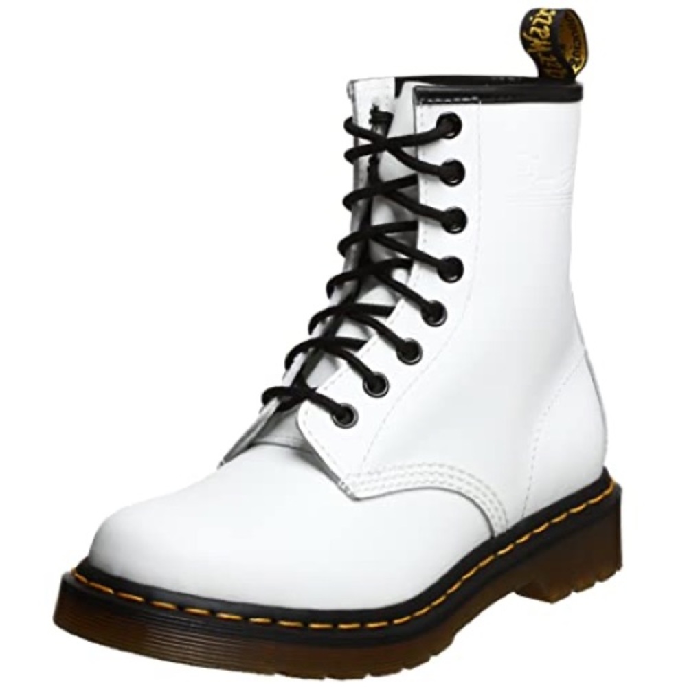 White dr martins size 7
